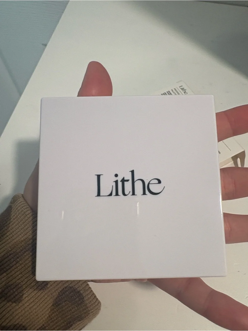 Lithe Sunset Blush Palette - White Packaging